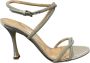 Ninalilou Spiegelsandaal met Enkelband Gray Dames - Thumbnail 1