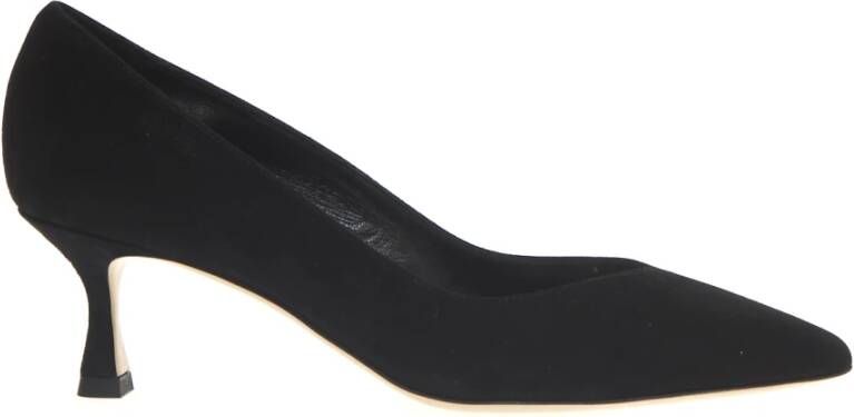 Ninalilou Zwarte Pump Hakken 55mm