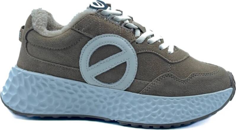 No Name Beige Jogger Sneakers voor vrouwen Beige Dames