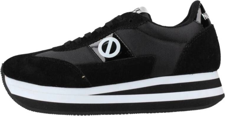 No Name Dames sportschoenen Flex M jogger split nylon Zwart Dames
