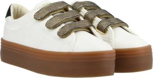 No Name Dames sportschoenen Plato M straps Wit Dames