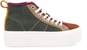 No Name Damestrainers Arcade Straps Perfos Groen Dames