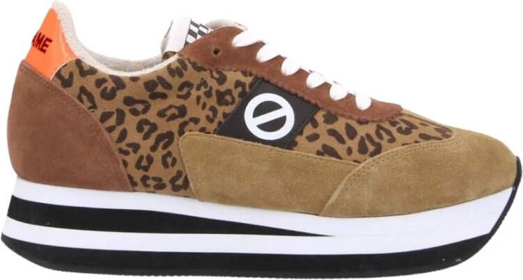 No Name Damestrainers Boom Jogger Brown Dames