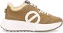 No Name Leren Sneakers met Uitneembare Binnenzool Beige - Thumbnail 1
