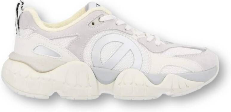 No Name Krazee Runner Witte Sneakers White Dames