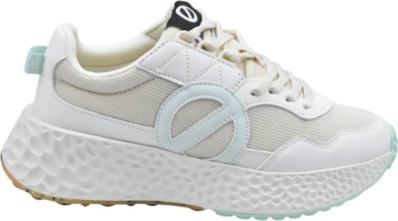 No Name Paars Geel Duif Veterschoenen