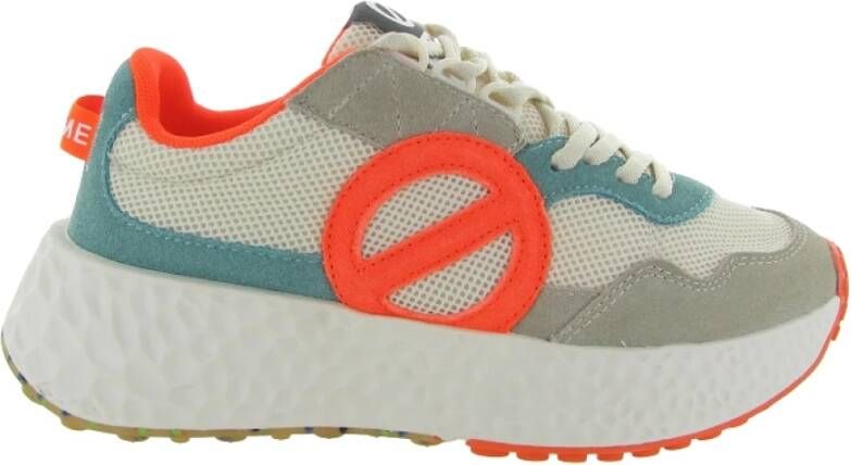 No Name Carter Jogger Sneakers Nude Dove Orange Multicolor Dames