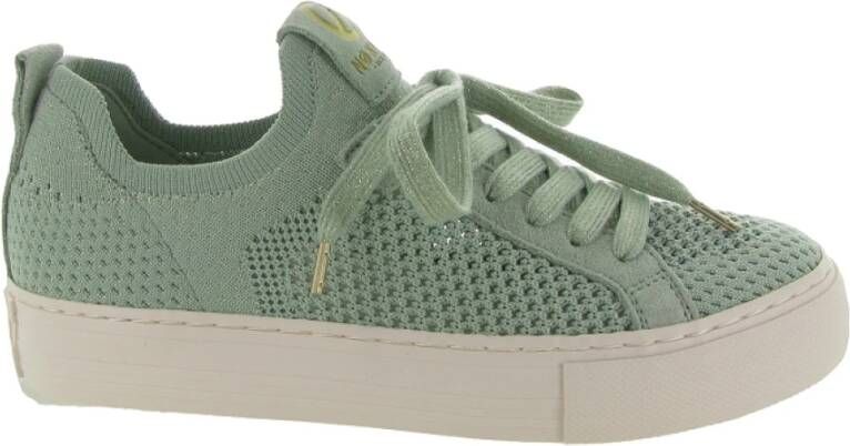 No Name Retro Arcade Fly Sneakers Green Dames