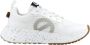 No Name Carter Fly Mesh Recycled Sneakers Wit Vrouw - Thumbnail 2