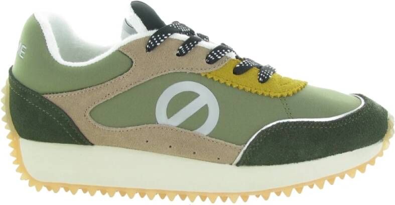 No Name Stijlvolle Jogger Schoenen Green Dames