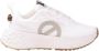 No Name Witte Mesh Sneakers met Logo Details - Thumbnail 1