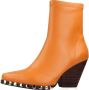 Noa Harmon Ankle Boots Orange Dames - Thumbnail 1