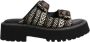 Noa Harmon Comfortabele Plateau Sandaal Multicolor Dames - Thumbnail 1