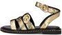NOA HARMON Sandalen Dames 9737 Maat: 36 Materiaal: Leer Kleur: Goud - Thumbnail 3