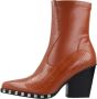 Noa Harmon Heeled Boots Brown Dames - Thumbnail 2
