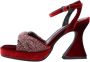 Noa Harmon High Heel Sandals Red Dames - Thumbnail 1