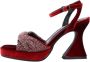 Noa Harmon High Heel Sandals Red Dames - Thumbnail 2