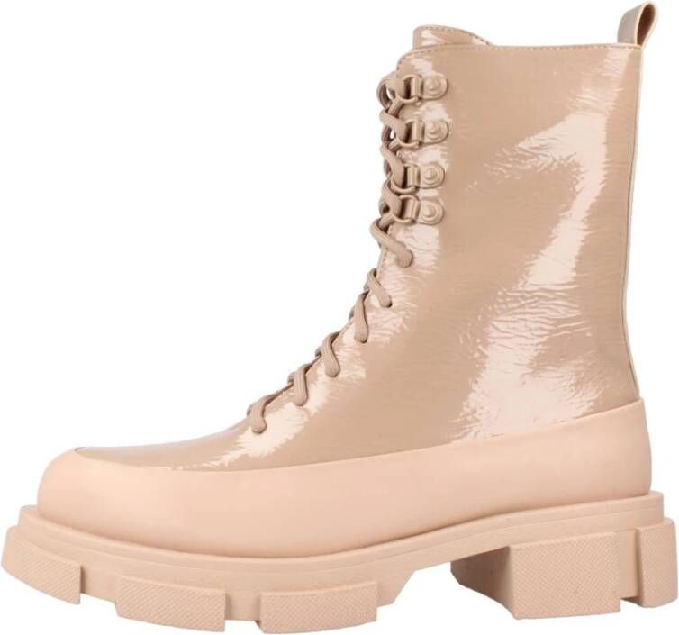 Noa Harmon Lace-up Boots Beige Dames