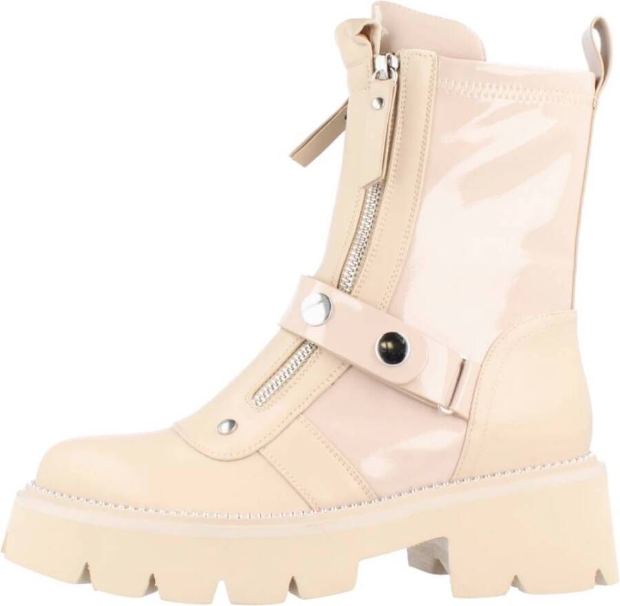 Noa Harmon Lace-up Boots Beige Dames