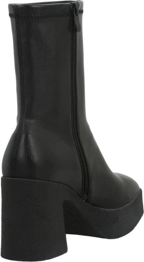 Noa Harmon Stijlvolle enkellaarsjes met hak en rubberen zool - Foto 2