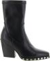 NOA HARMON Enkellaarsjes Dames 009095 Maat: 41 Materiaal: Leatherlook Kleur: Zwart - Thumbnail 3