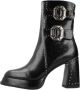 Noa Harmon Plateauhaklaarzen Black Dames - Thumbnail 2