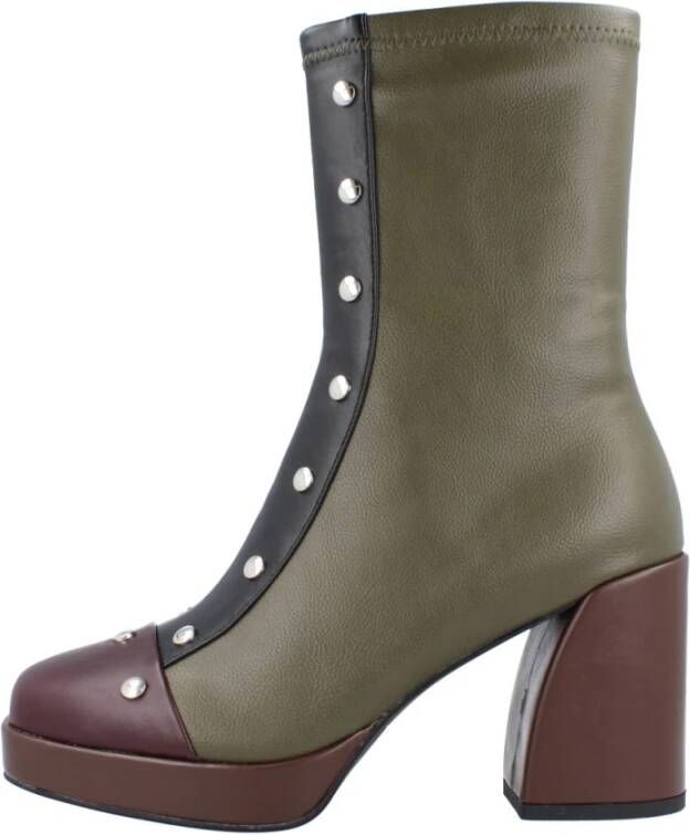 Noa Harmon Platform Heeled Boots
