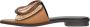 NOA HARMON Slippers Dames 9231 Maat: 36 Materiaal: Leatherlook Kleur: Camel - Thumbnail 2