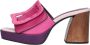 NOA HARMON Muiltjes Dames 9238 Maat: 39 Materiaal: Leatherlook Kleur: Roze - Thumbnail 3