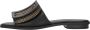 NOA HARMON Slippers Dames 9252 Maat: 39 Materiaal: Leatherlook Kleur: Zwart - Thumbnail 3