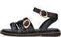 NOA HARMON Sandalen Dames 9737 Maat: 39 Materiaal: Leatherlook Kleur: Zwart - Thumbnail 3