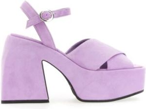 Nodaleto Bulla Joni Pumps With Maxi Platform Paars Dames