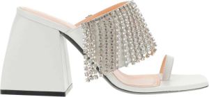 Nodaleto Heeled Mules Wit Dames