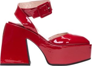 Nodaleto High Heel Sandals Rood Dames