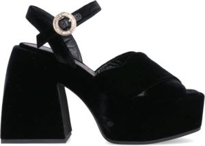 Nodaleto Hoge hiel sandalen Zwart Dames