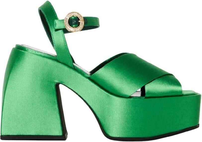 Nodaleto Groene Plateau Sandalen Bulla Joni