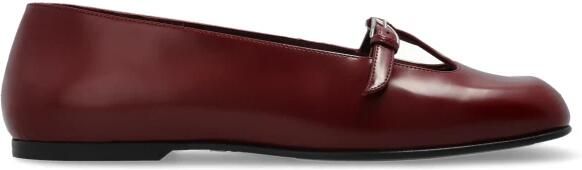 Nodaleto Leren balletflats