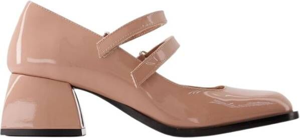 Nodaleto Roze Leren Bulla Bacara Pumps Roze Dames