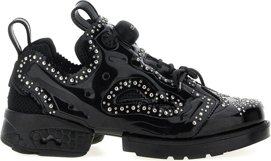 Noir Kei Ninomiya Low-Top Sneakers Instapump Fury' Sneakers in zwart