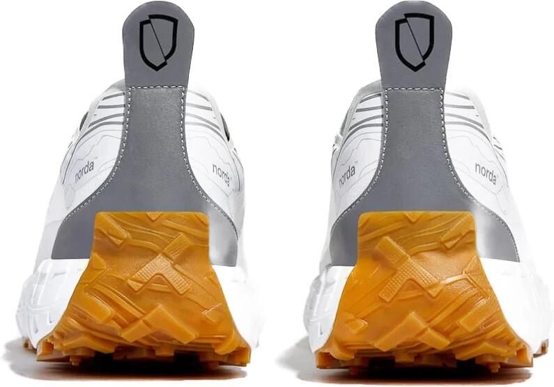 Norda Witte Sneakers met Bio-Dyneema Bovenwerk White Heren