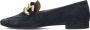 Notre-V 4605 Loafers Instappers Dames Donkerblauw - Thumbnail 3