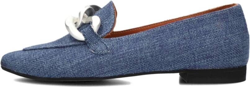 Notre-v Blauwe Suède Loafers Model 4605