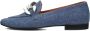 Notre-V 4605 Loafers Instappers Dames Blauw - Thumbnail 3