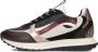 Notre-V Rylie-01 Sneakers Dames Leren Sneaker Bruin - Thumbnail 2