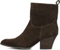 Notre-V Shn80672 Enkellaarsjes Enkelboots met rits Dames Bruin - Bruin