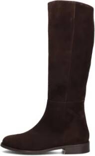 Notre-v Bruine Hoge Laarzen voor Herfst Winter