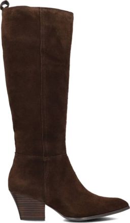 Notre-v Bruine leren laarzen voor herfst winter