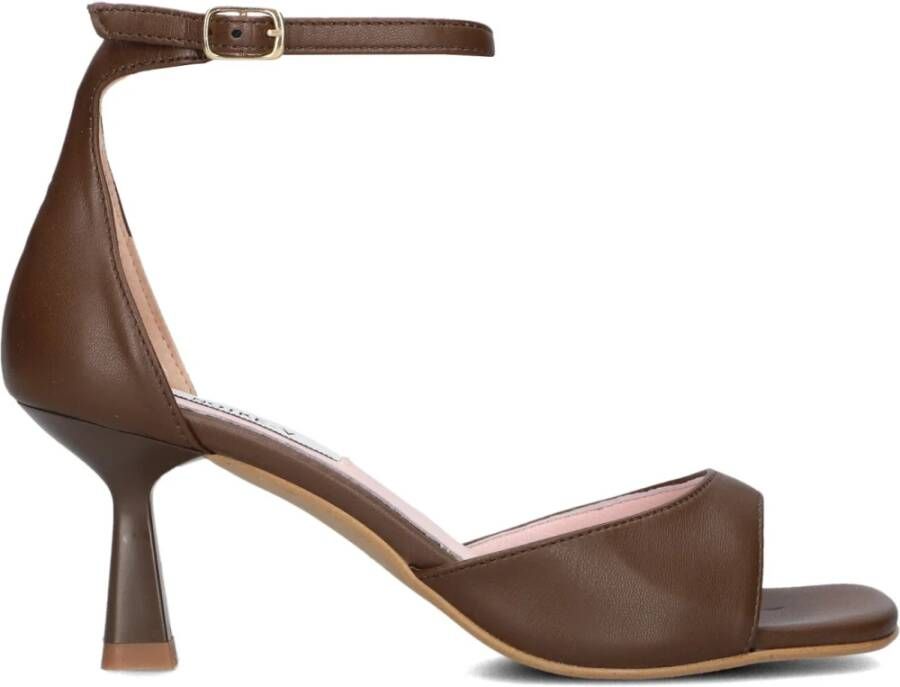 Notre-v Bruine Sandalen met Kittenhak - Foto 2