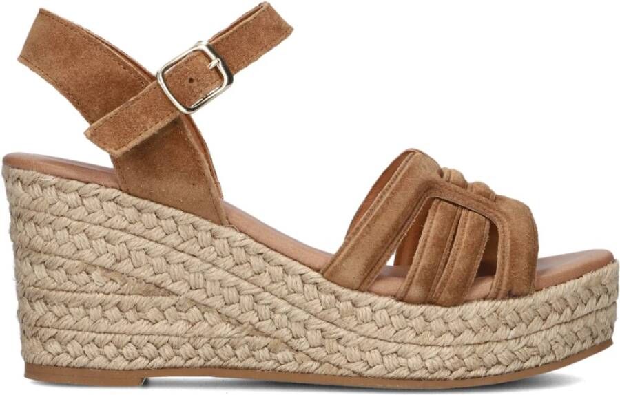 Notre-V As-14372 Sandalen Met Sleehak Dames Bruin - Foto 2