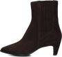 Notre-V 15225 Enkellaarsjes Enkelboots met rits Dames Bruin - Thumbnail 3